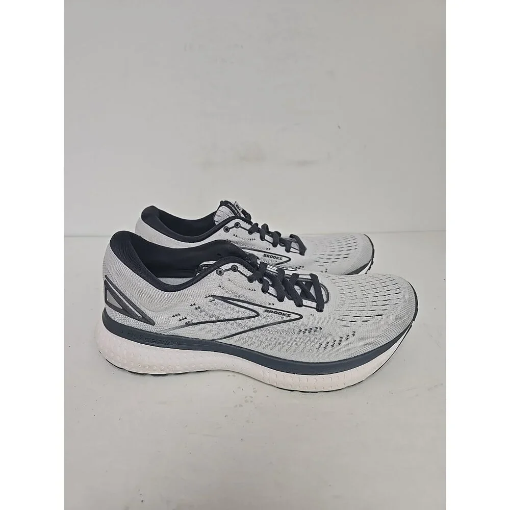 Brooks Women's 1203431b085 Glycerin 19 Running Shoe Gray/White Size 9M - Picture 2 of 10